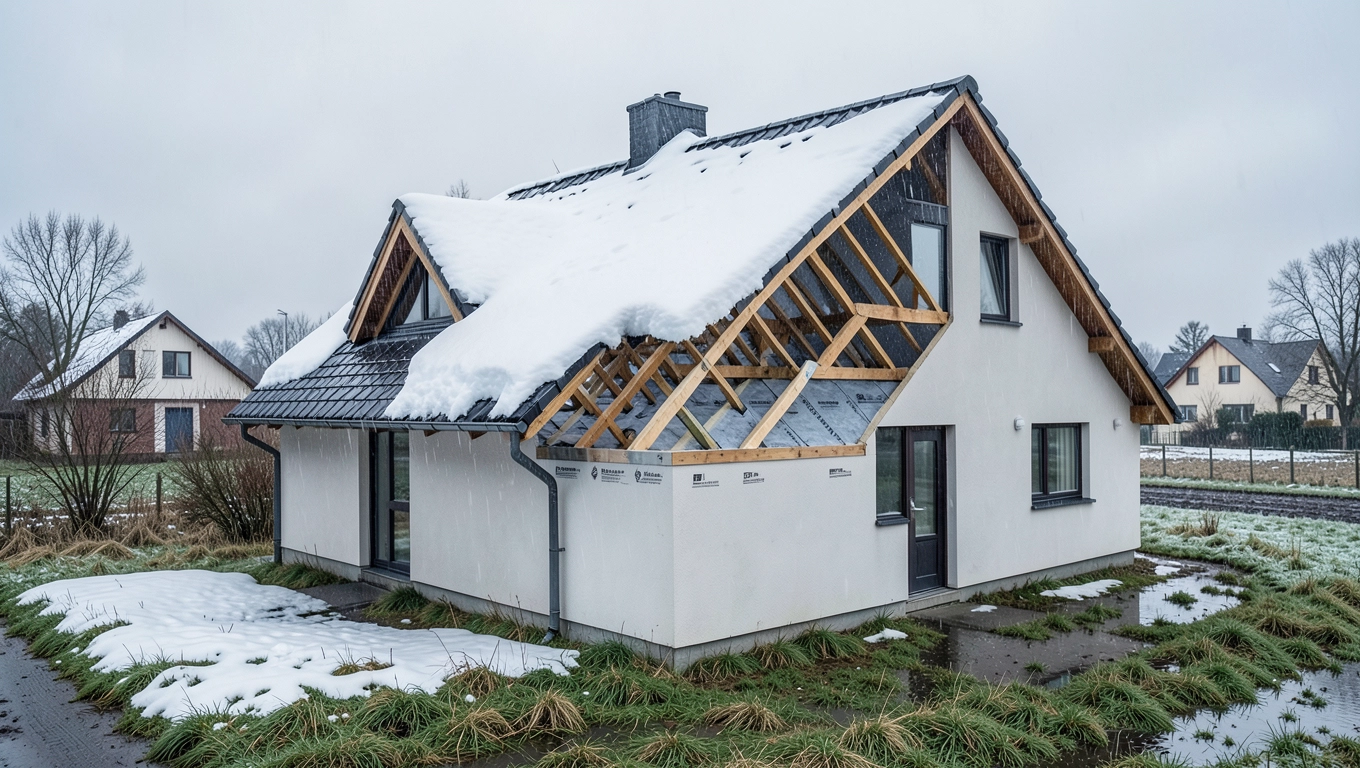 Dach dwuspadowy kąt nachylenia a klimat w Polsce
