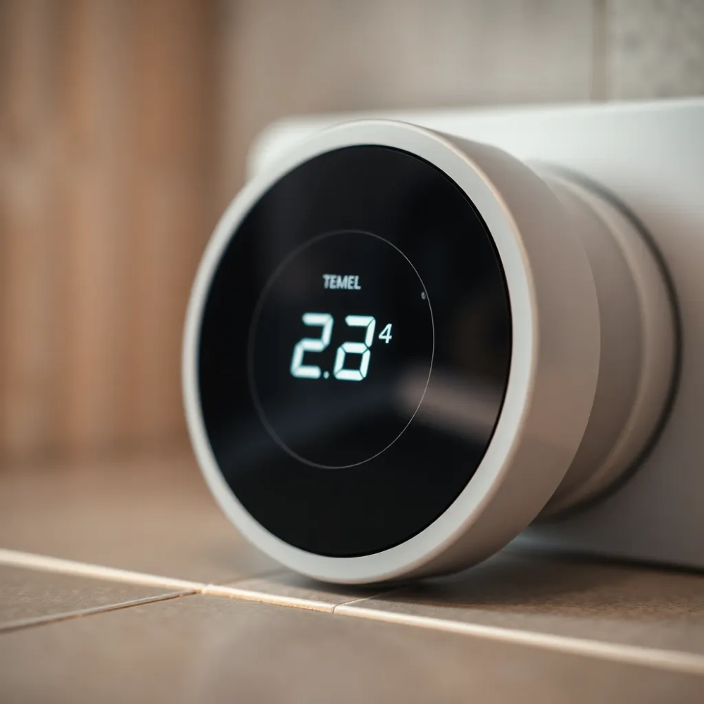Głowica termostatyczna elektroniczna do podłogówki