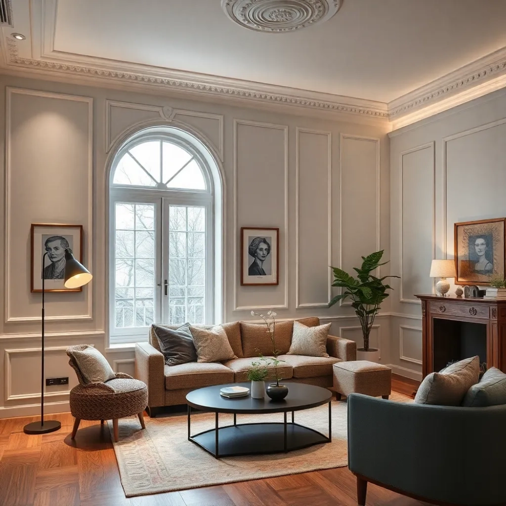 Jakie panele do salonu winylowe czy laminowane