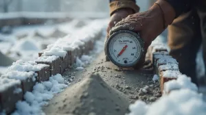 do jakiej temperatury można wylewać beton