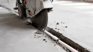 Frezarka do rowków w betonie