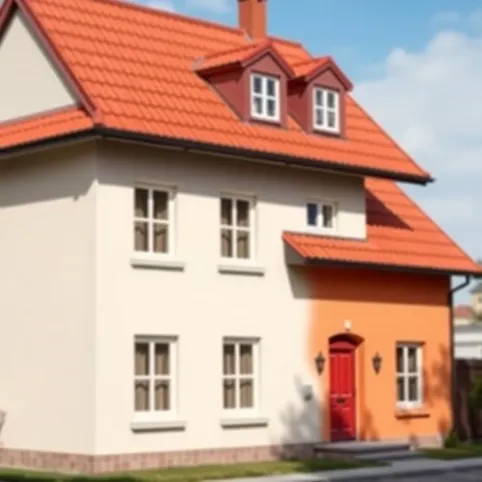 Jaki Kolor Elewacji Do Czerwonego Dachu