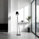 Lampa podłogowa czarna Nowoczesna
