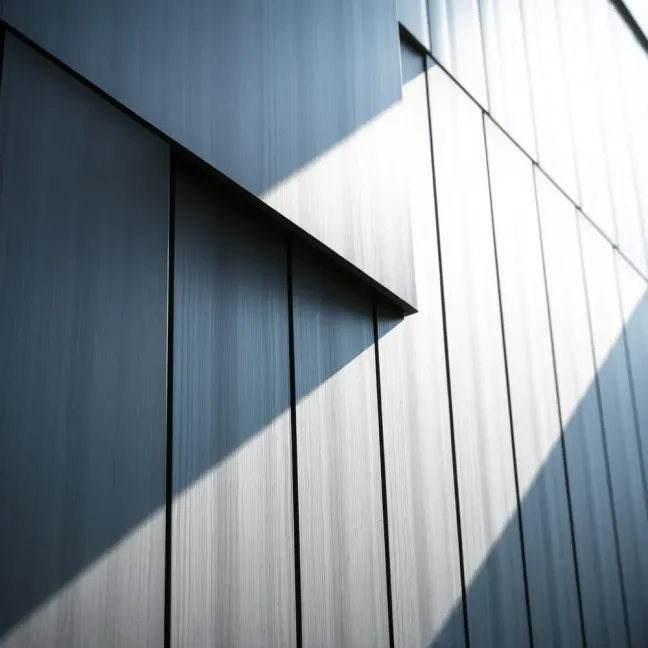 Panel elewacyjny z blachy