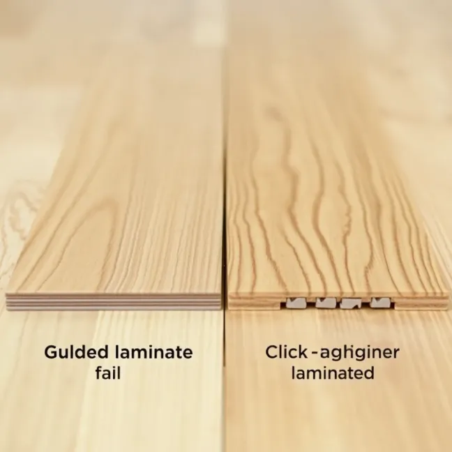 Panele laminowane klejone czy na klik