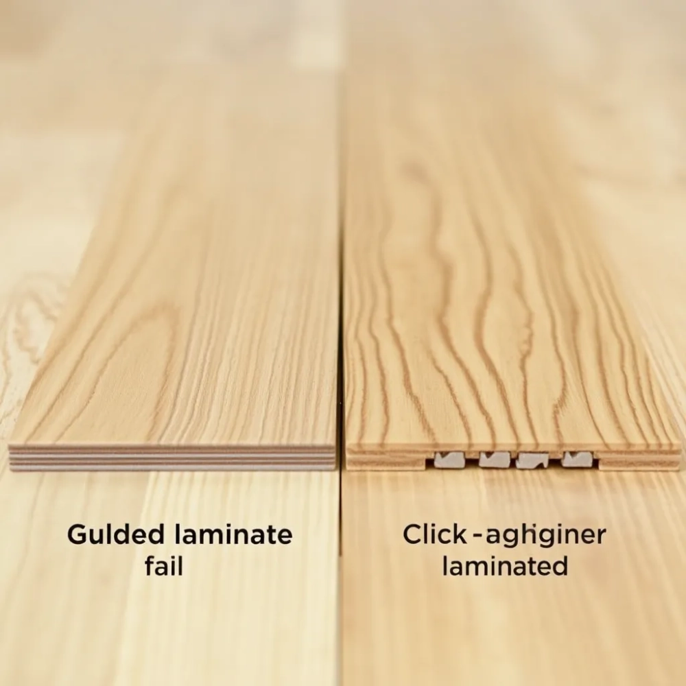 Panele laminowane klejone czy na klik