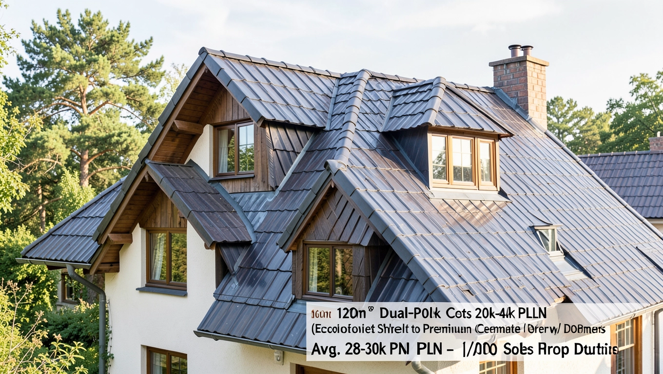 Cena dachu dwuspadowego w 2017 roku