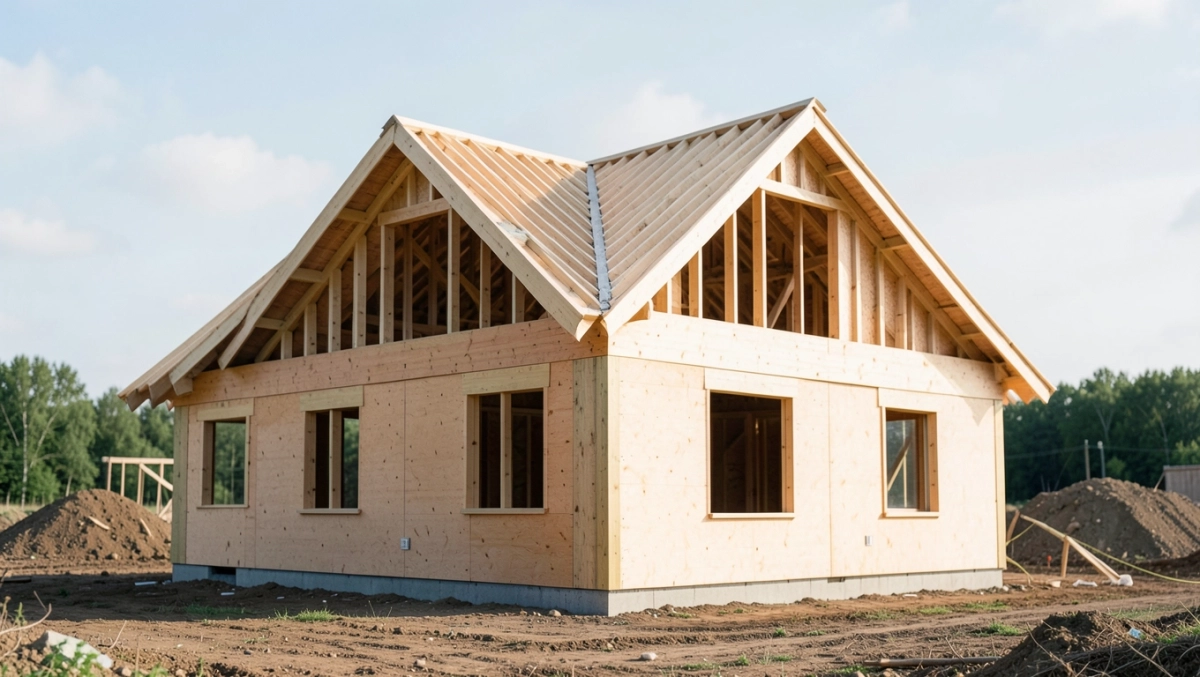 Cena robocizny dachu dwuspadowego