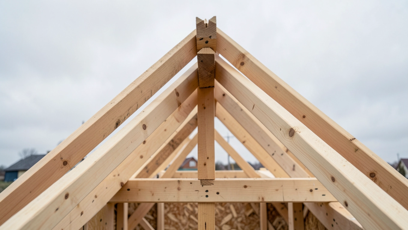 Cena robocizny więźby dachu dwuspadowego