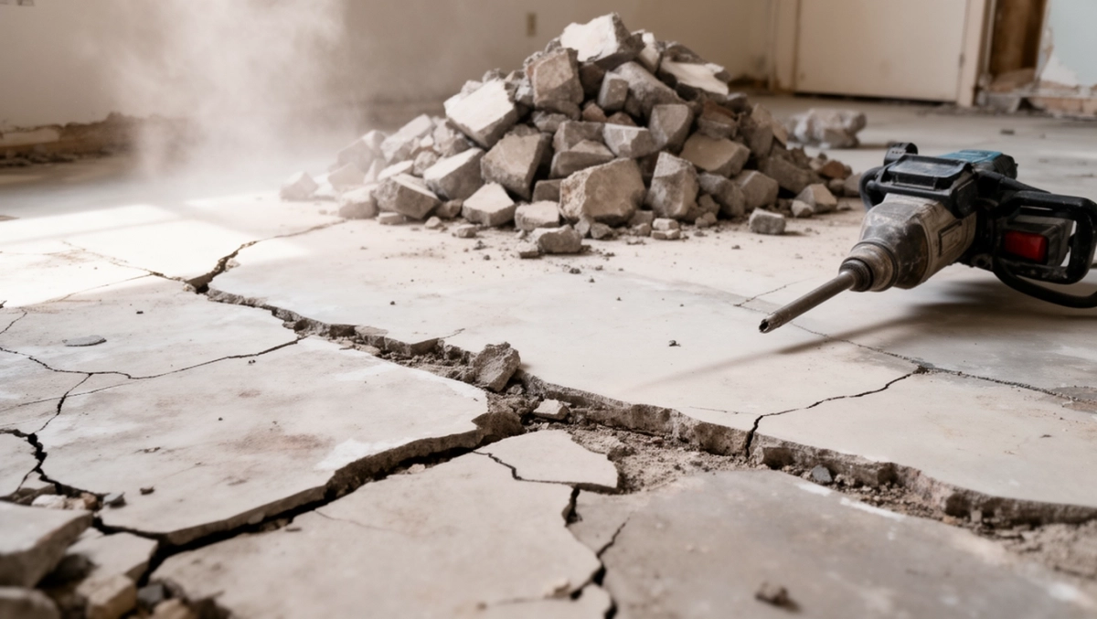 cena za skucie posadzki