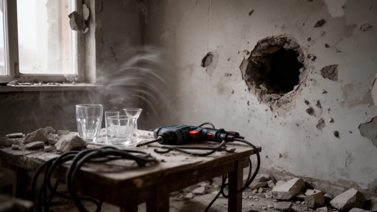 Ciagle wiercenie w bloku