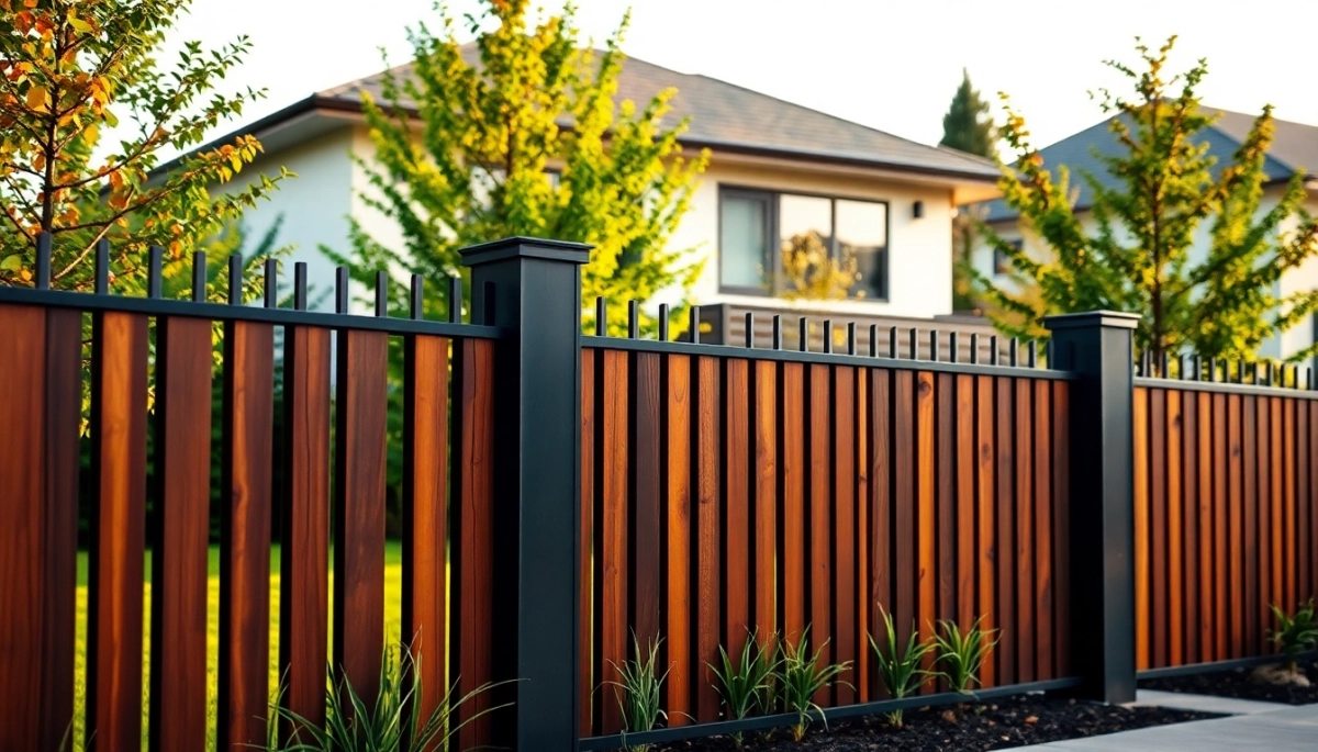 Ciekawe ogrodzenia posesji