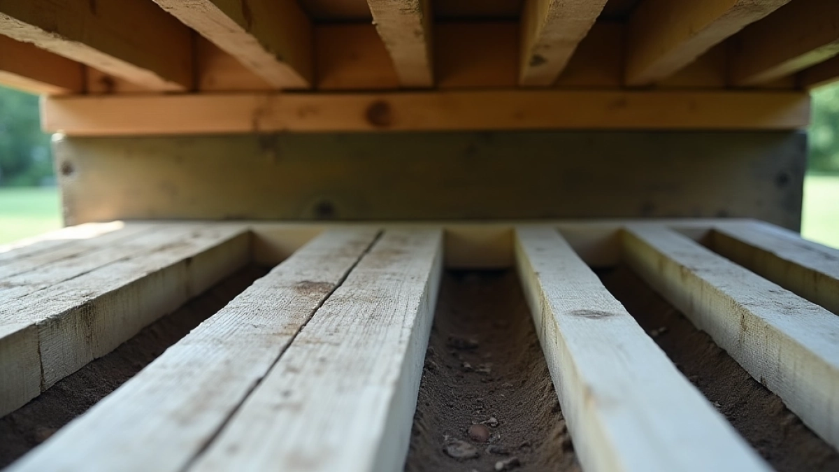 Co ile legary pod taras drewniany