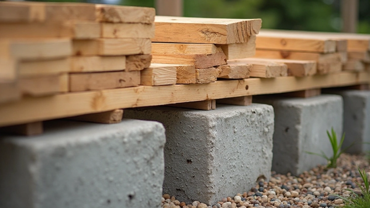 Co ile podpory pod legary tarasowe