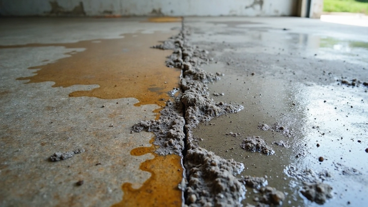 co na posadzkę betonową w garażu