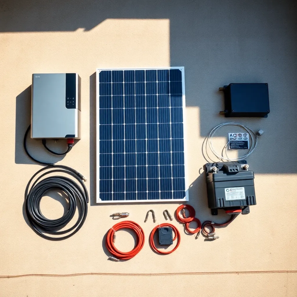 Co potrzebne do paneli fotowoltaicznych