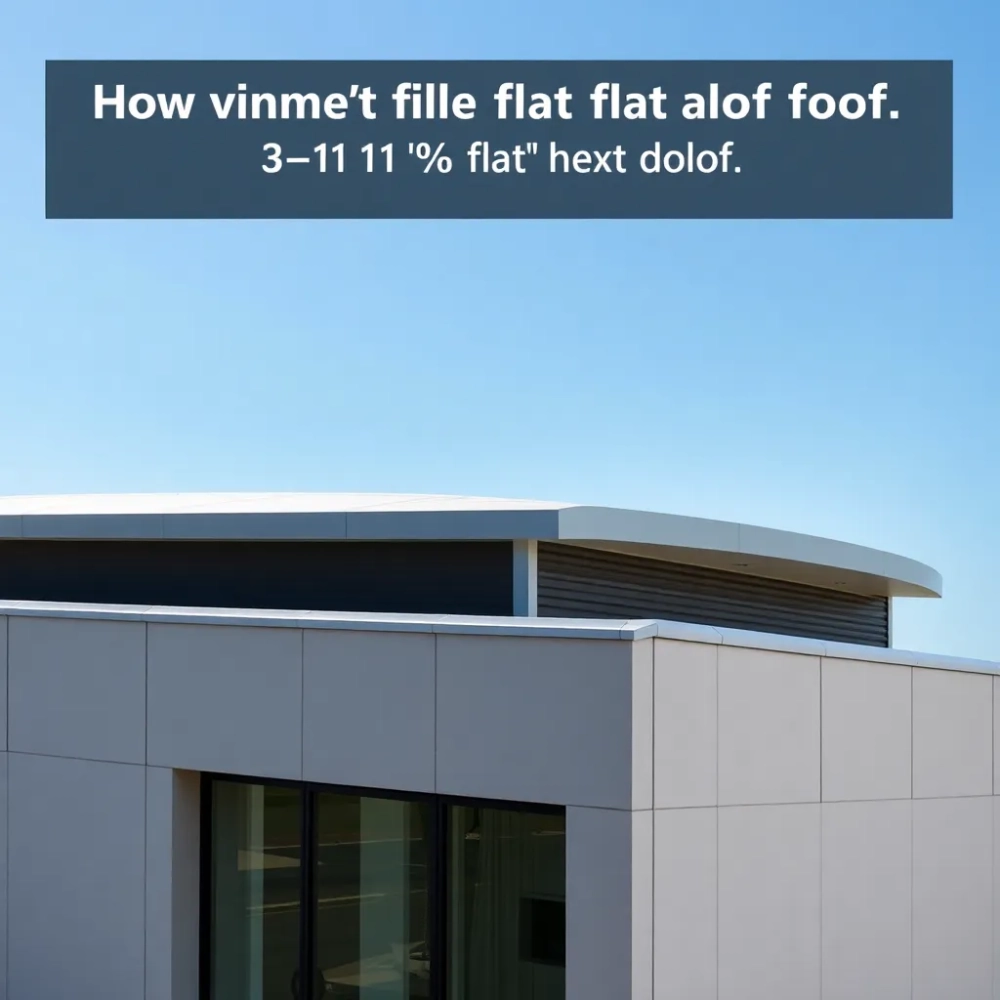 Co to jest dach płaski?