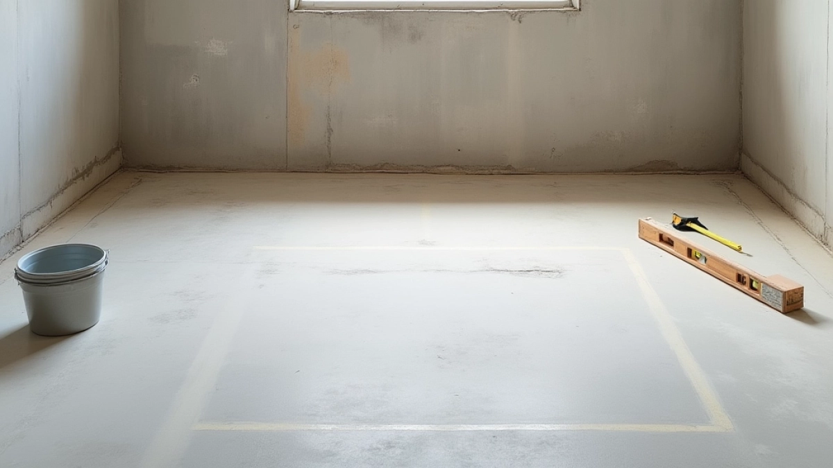 Czym wyrównać posadzkę