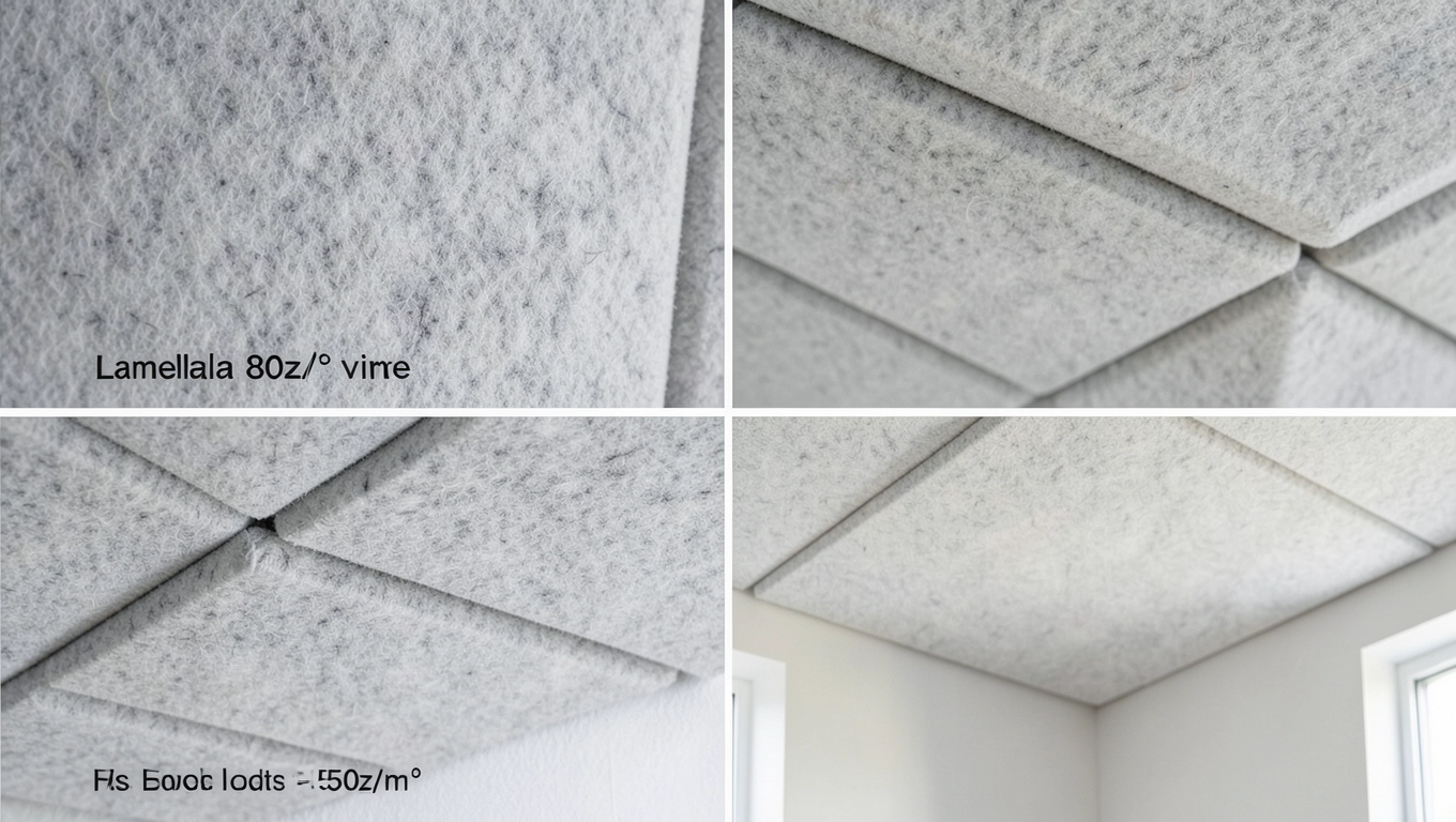 Czynniki ceny montażu lameli na filcu