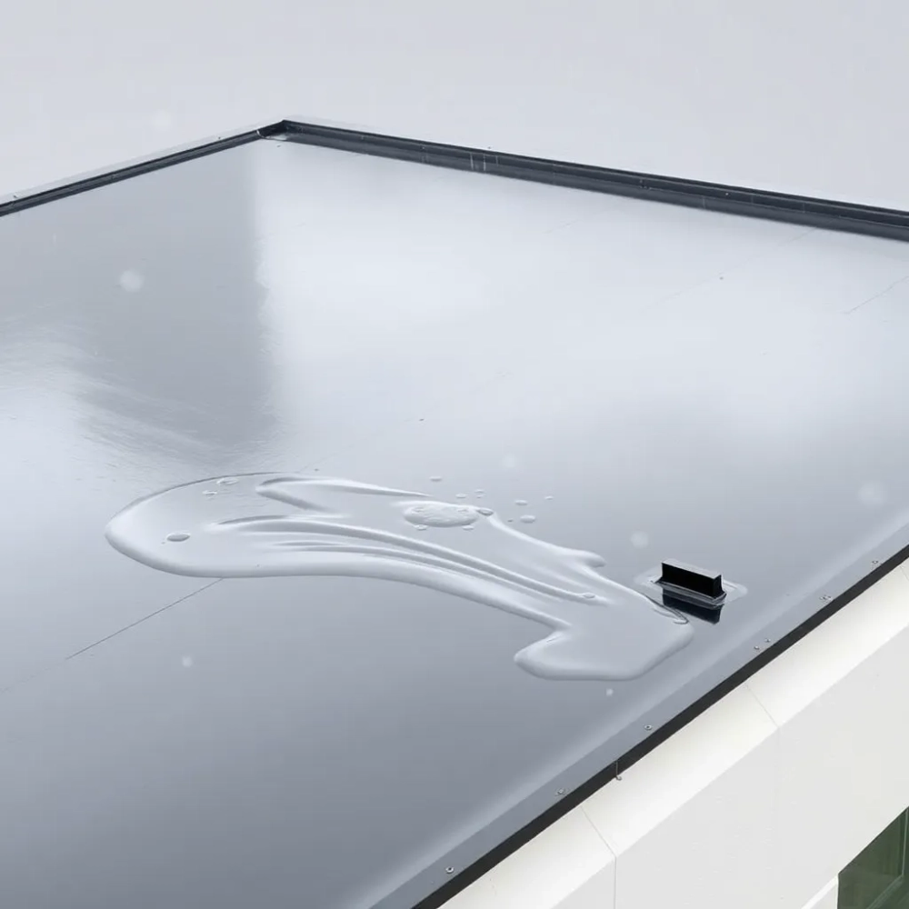 Dach płaski jaki spadek