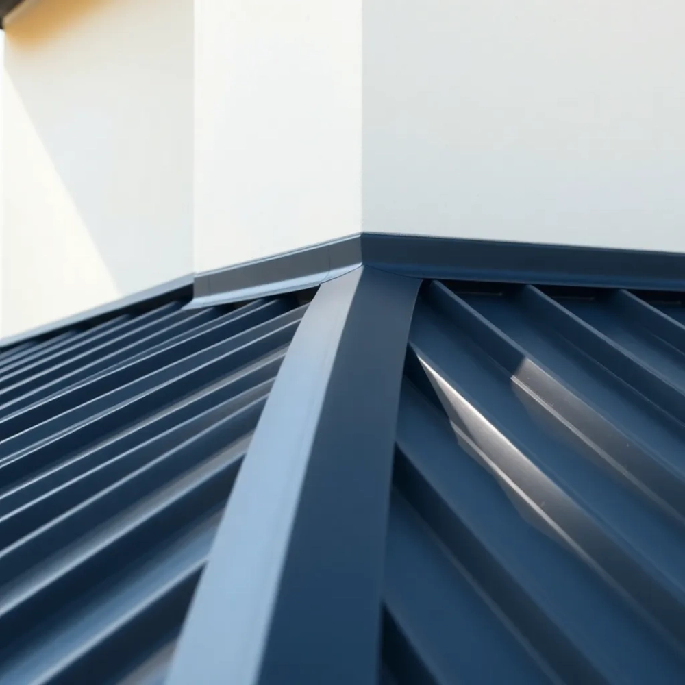 Dach przylegający do ściany