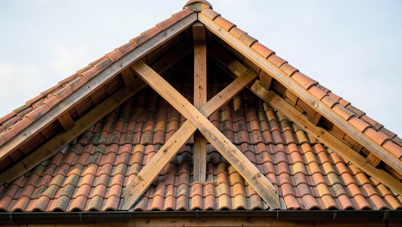 Dachówka ceramiczna na dach dwuspadowy