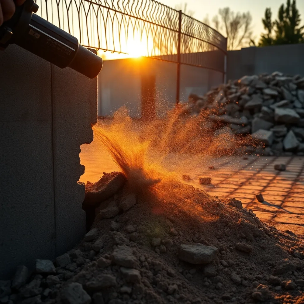 Demontaż ogrodzenia betonowego cena