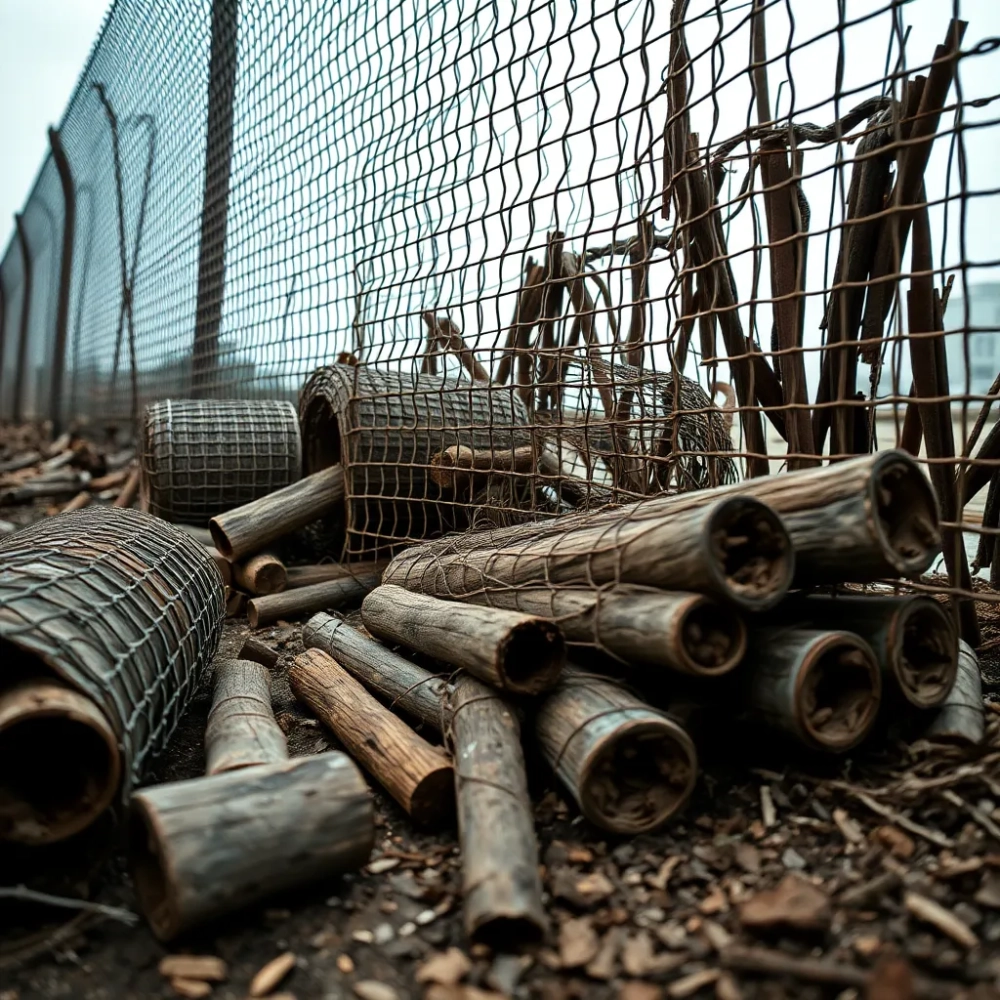 Demontaż ogrodzenia z siatki cena