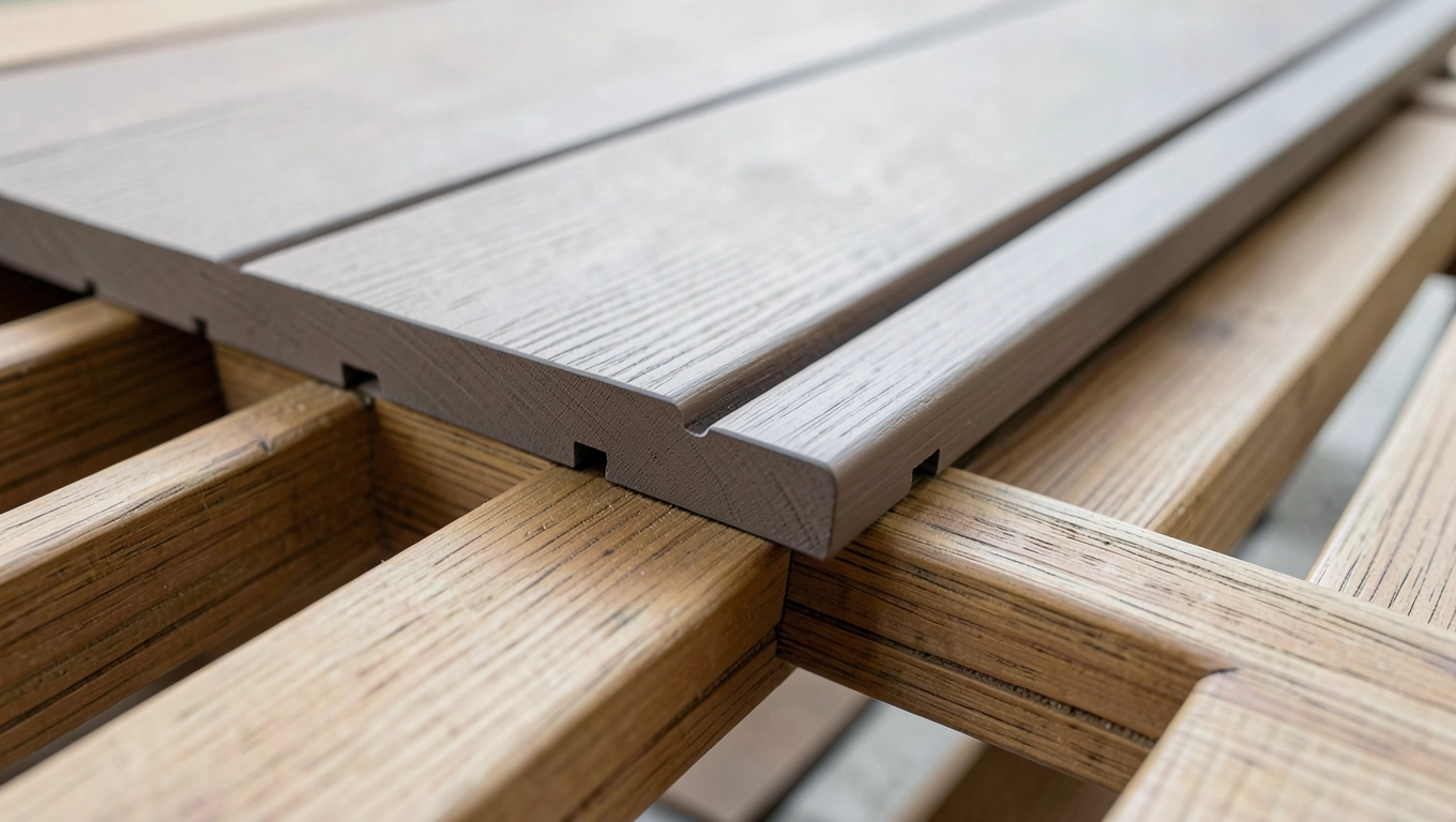 Deska kompozytowa montaż na legarach