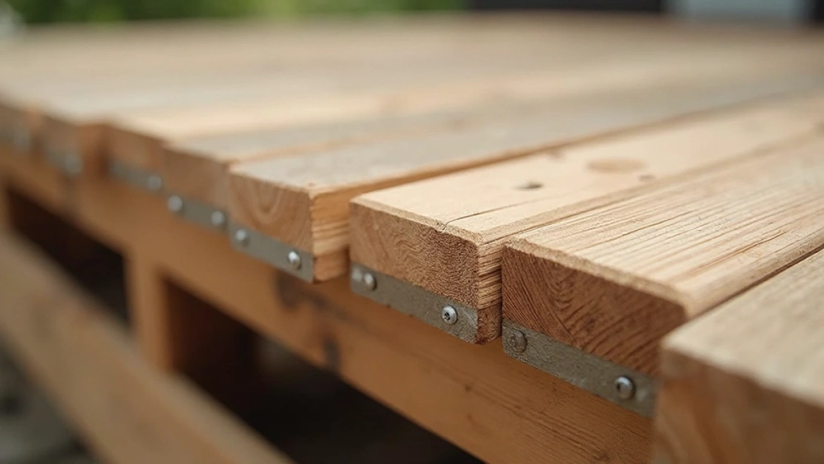 deska kompozytowa na legarach