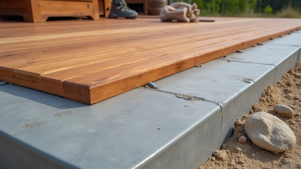 Deska tarasowa montaż na betonie