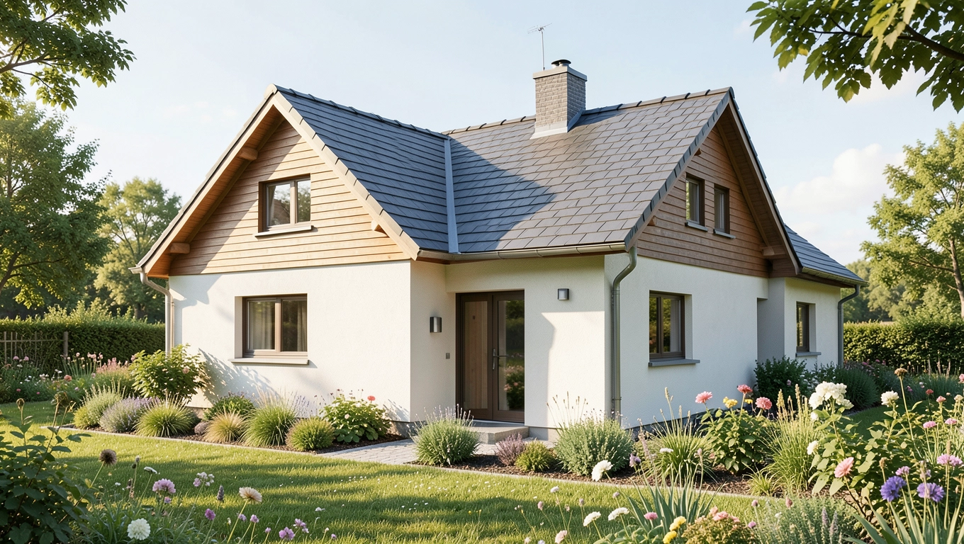 Domy z dachem dwuspadowym w cenie mieszkania