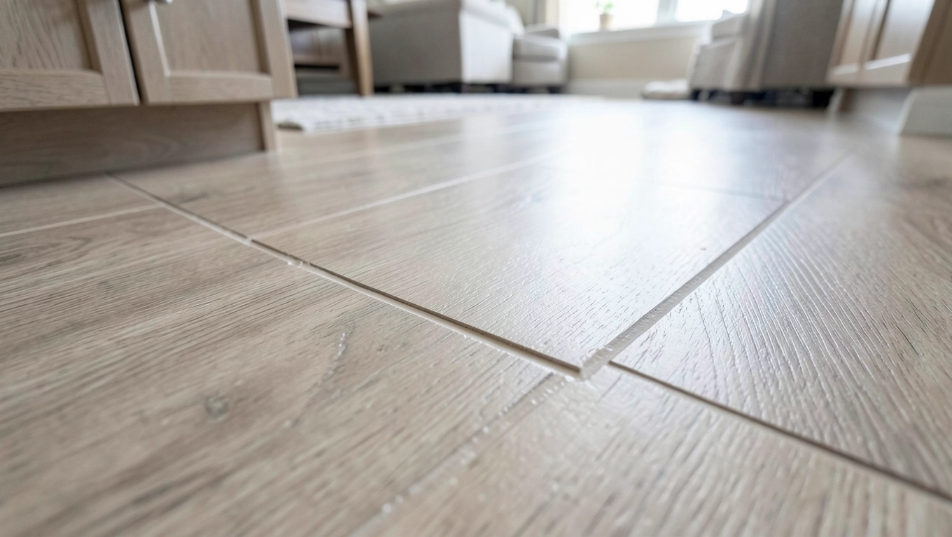 Dylatacja paneli w kuchni i łazience przy łączeniu