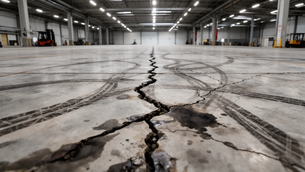 Dylatacja posadzki przemysłowej