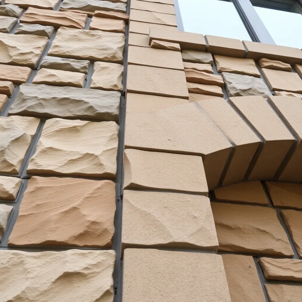 Elewacja z kamienia naturalnego