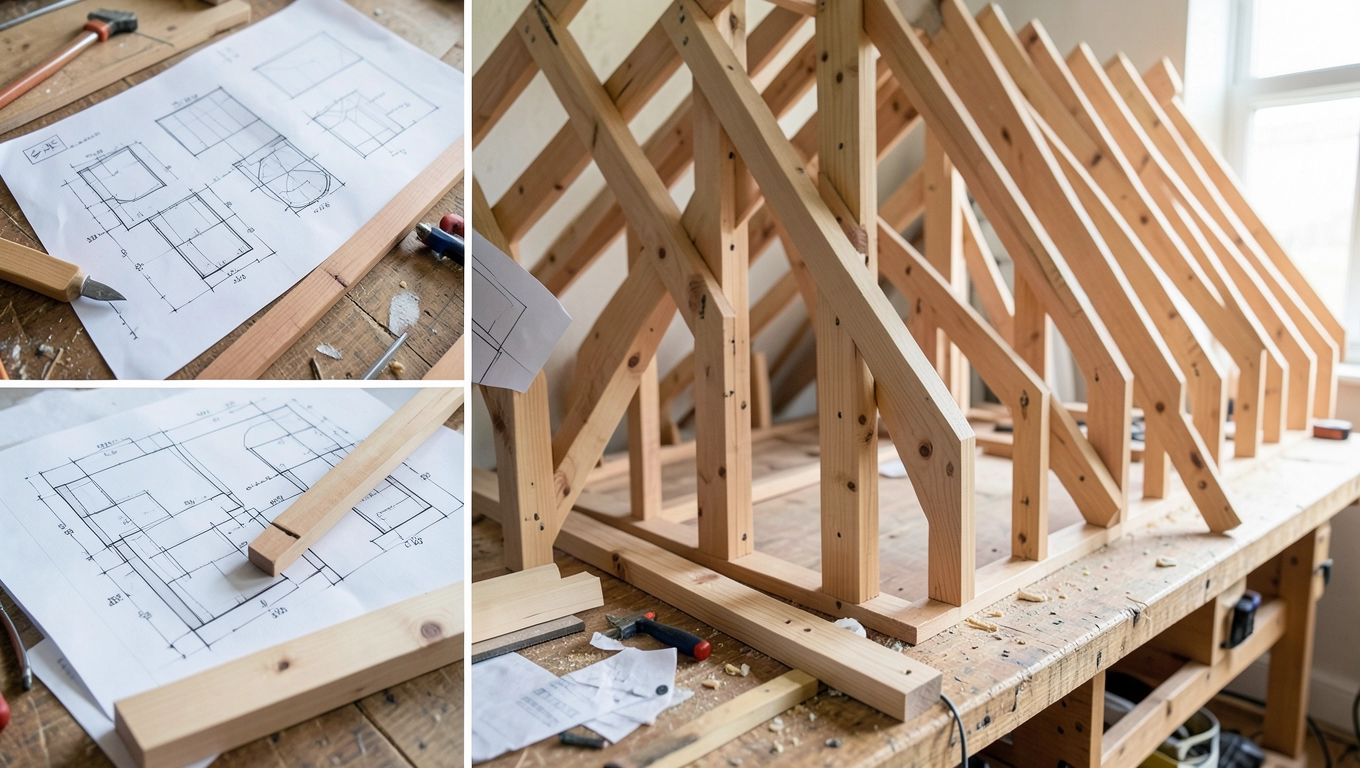 Etapy budowy dachu dwuspadowego od podstaw