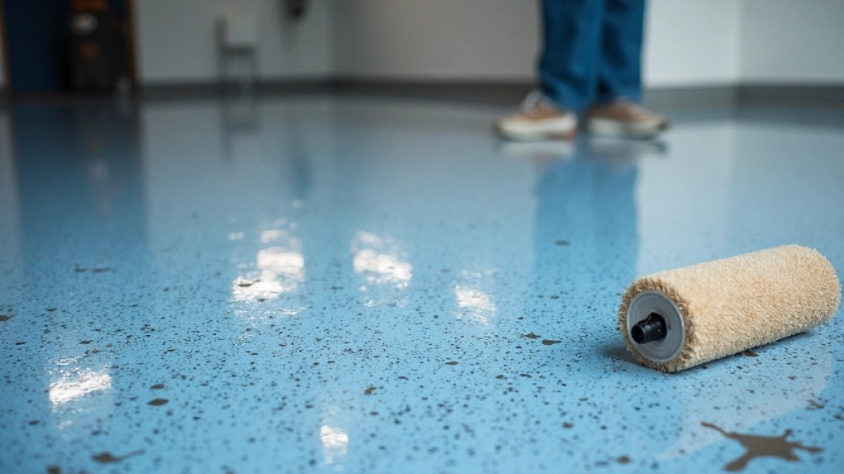 Farba na posadzkę do garażu