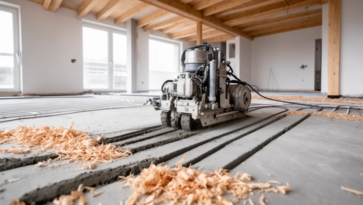 frezowanie posadzki pod ogrzewanie podłogowe kluczbork