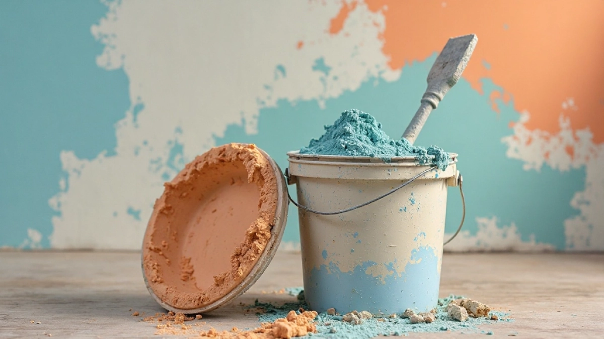 Gotowy tynk w wiaderku