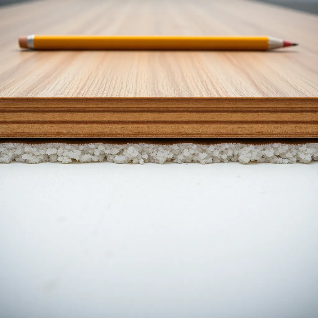 Grubość paneli podłogowych z podkładem