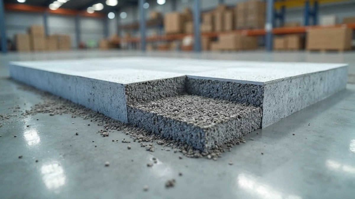 Grubość posadzki przemysłowej