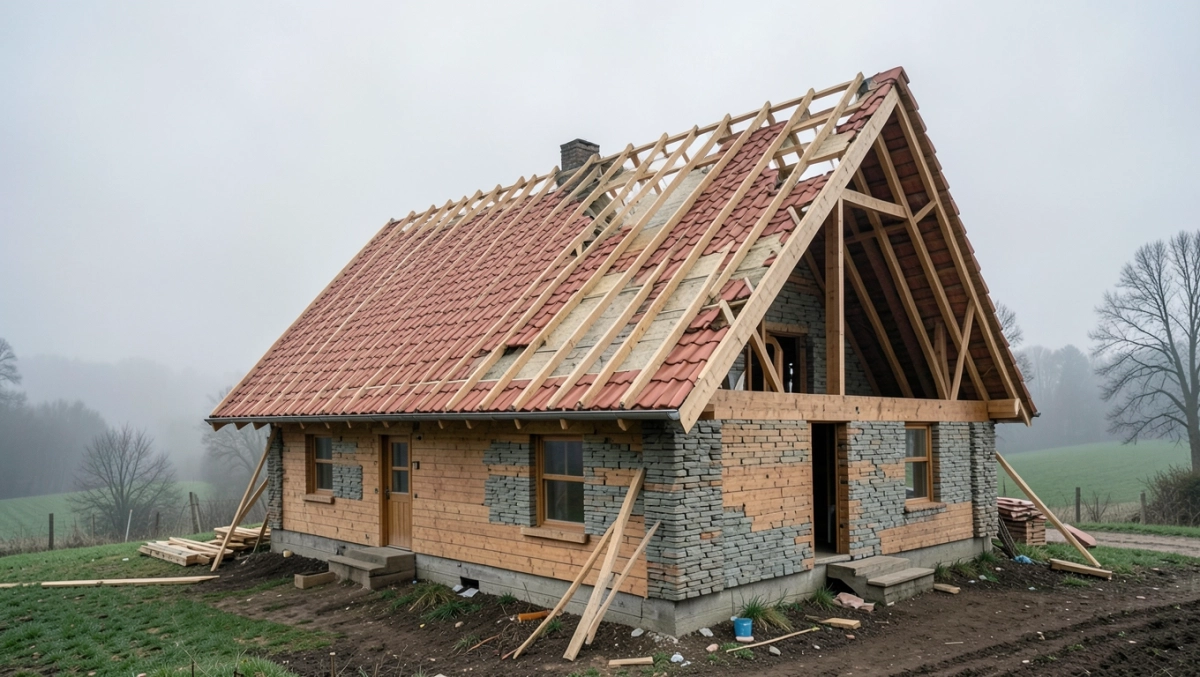 ile kosztuje dach dwuspadowy na dom 100m2