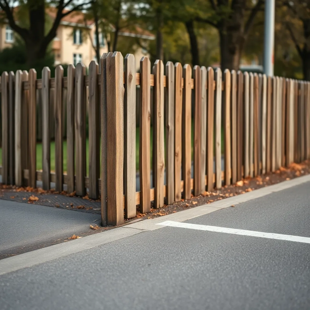 Ile ogrodzenie od drogi gminnej