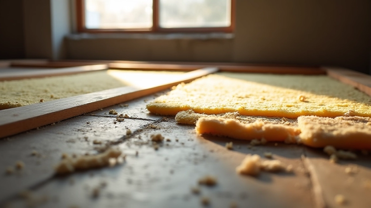 Izolacja akustyczna podłogi na legarach