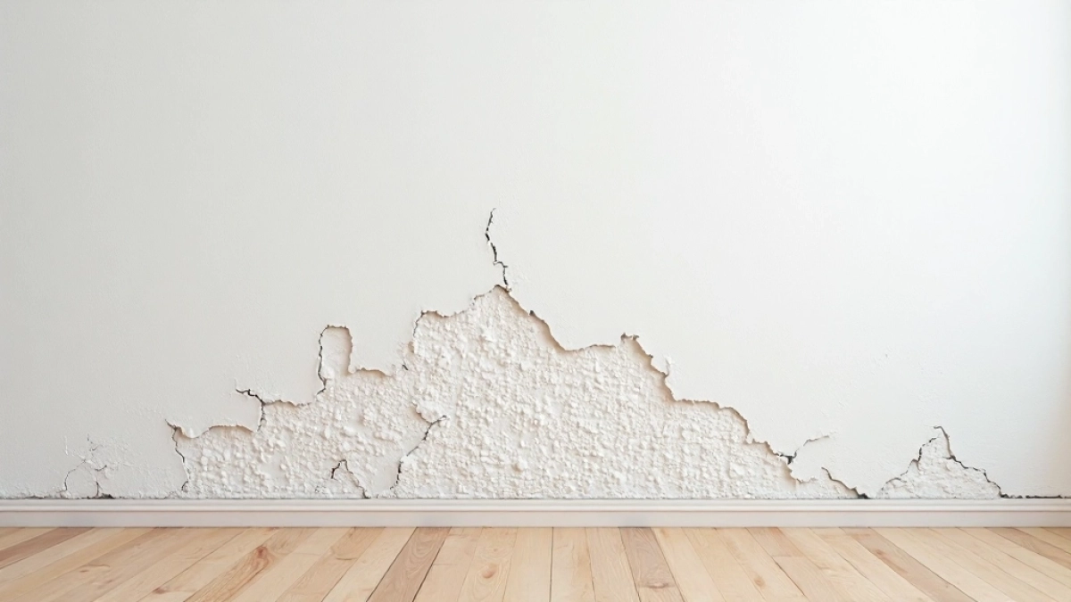 Jak naprawić odpadający tynk wewnętrzny