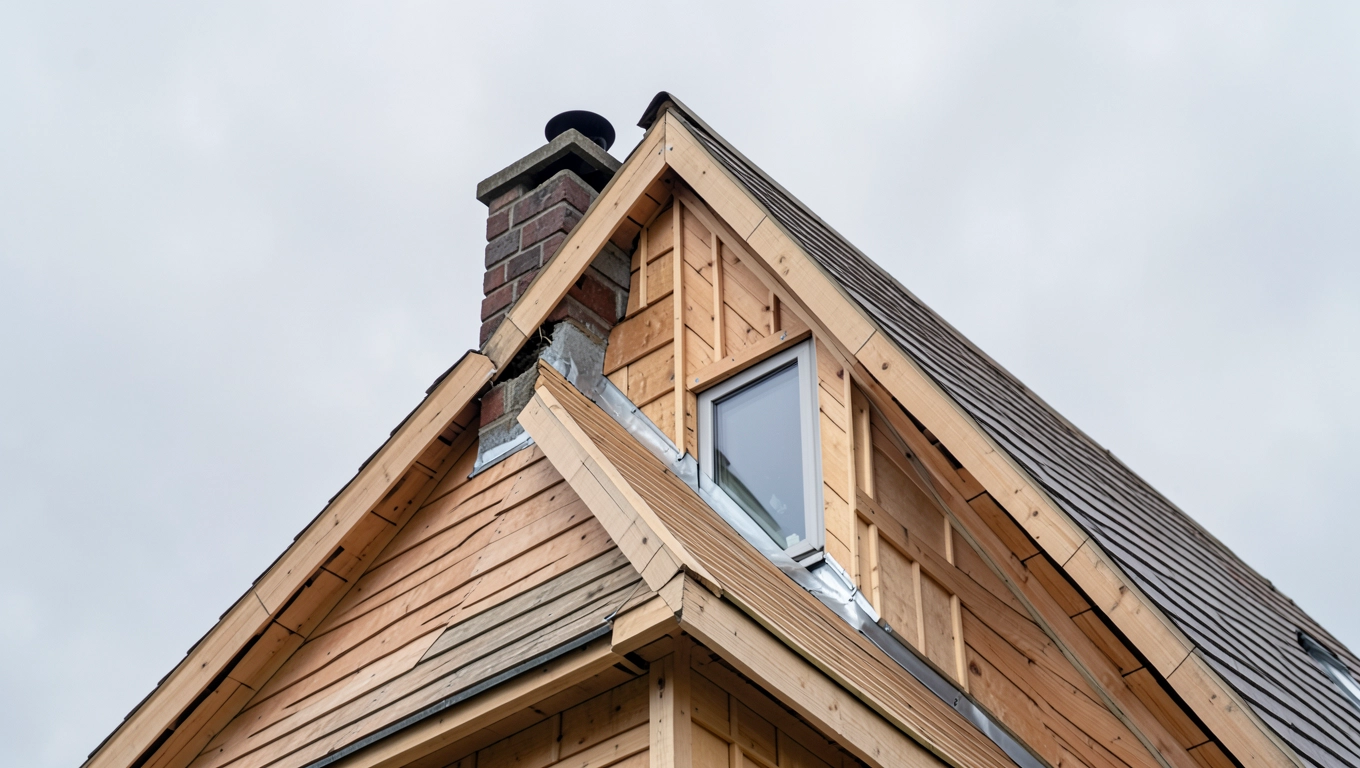 Jak obejść kominy i okna dachowe podczas deskowania