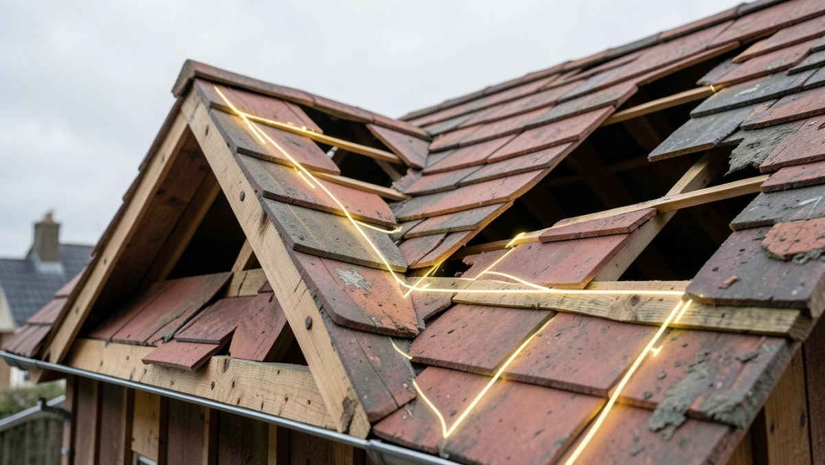 jak obliczyć metry kwadratowe dachu dwuspadowego