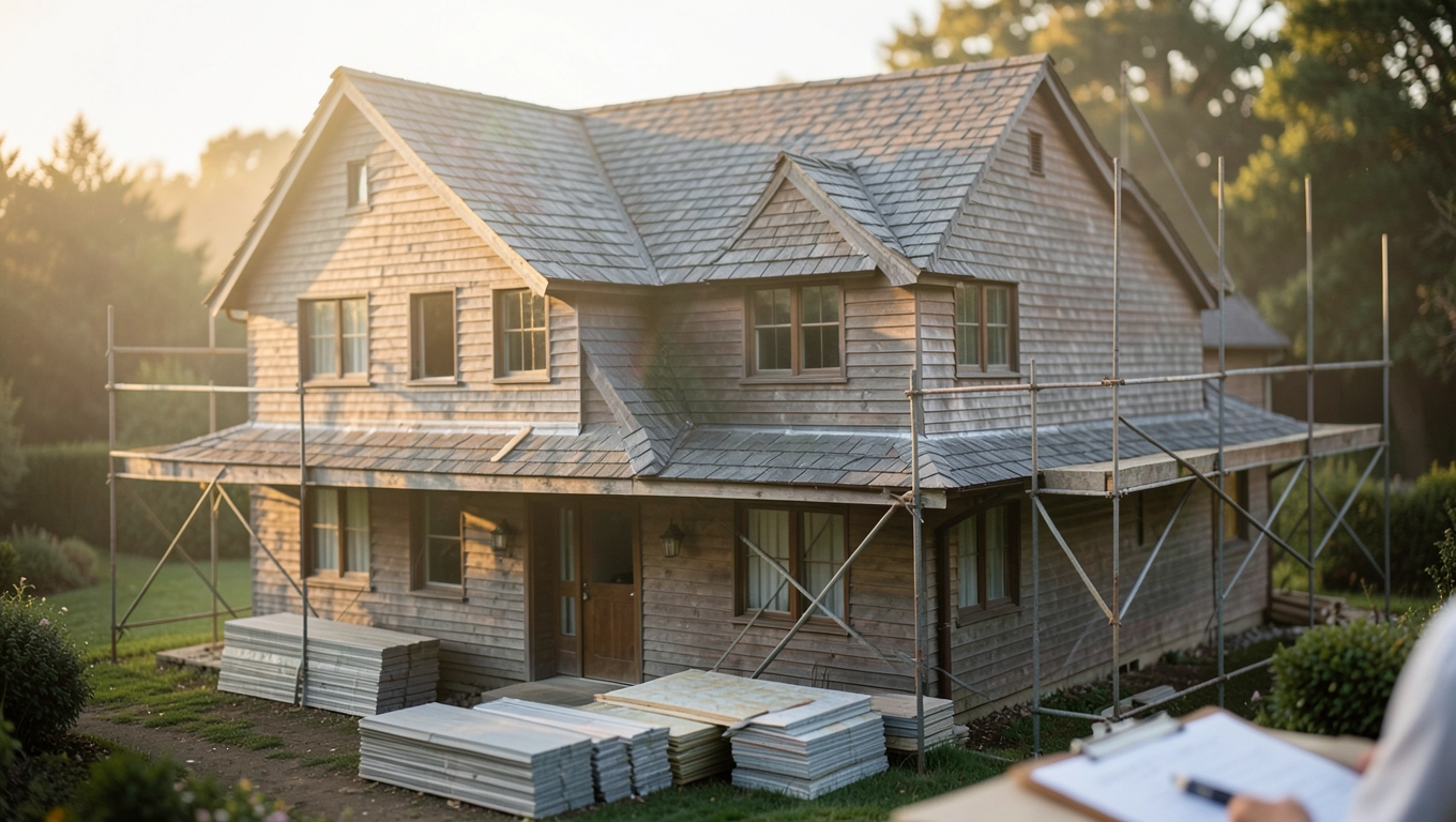 Jak obniżyć koszt wymiany dachu dwuspadowego 200m2