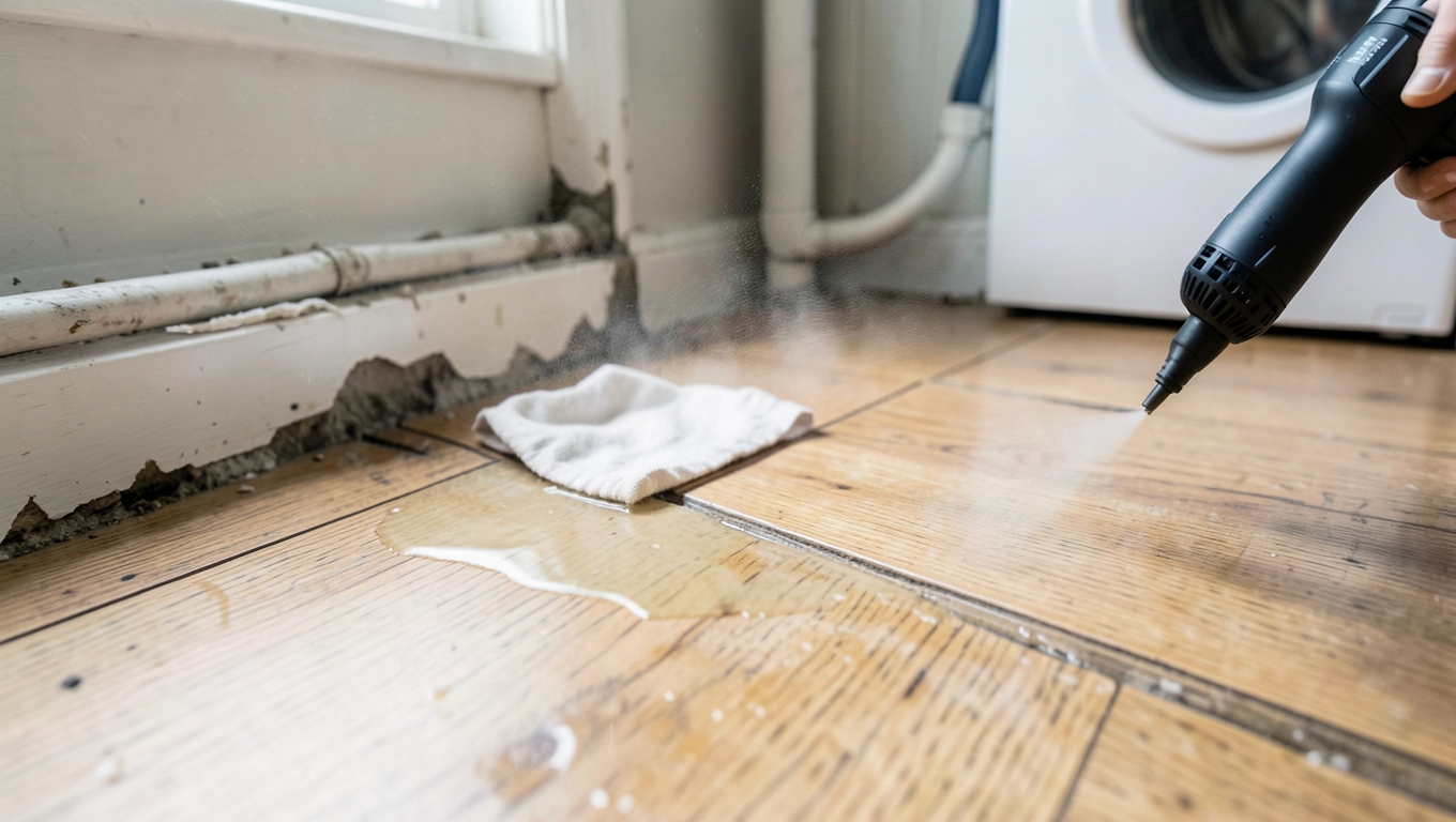 Jak osuszyć wybrzuszone panele na łączeniach