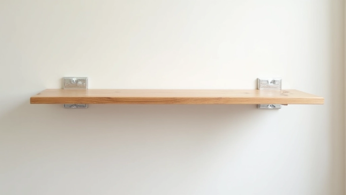 Jak przymocować półkę do ściany bez wiercenia